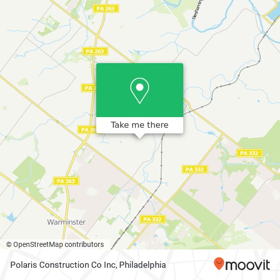 Mapa de Polaris Construction Co Inc