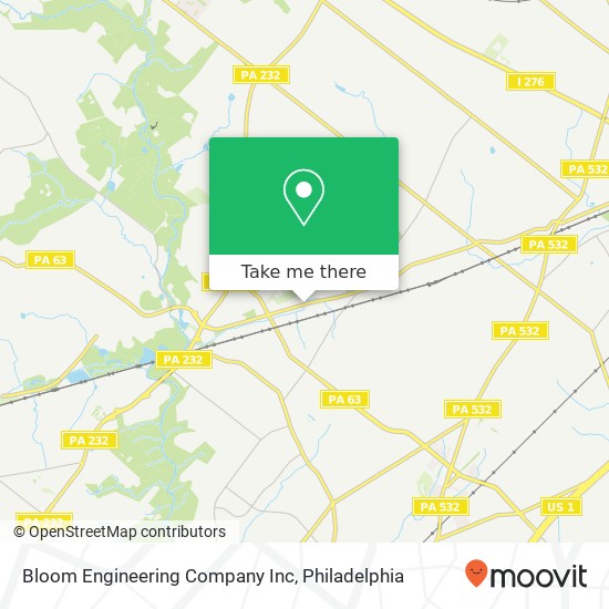 Bloom Engineering Company Inc map