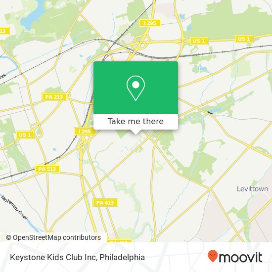 Mapa de Keystone Kids Club Inc