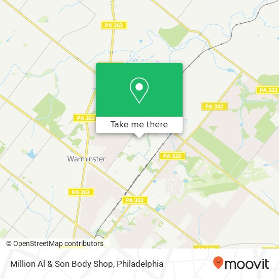 Million Al & Son Body Shop map