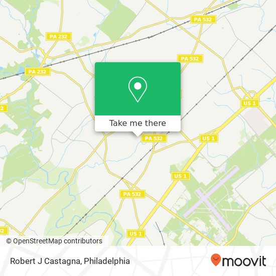 Robert J Castagna map