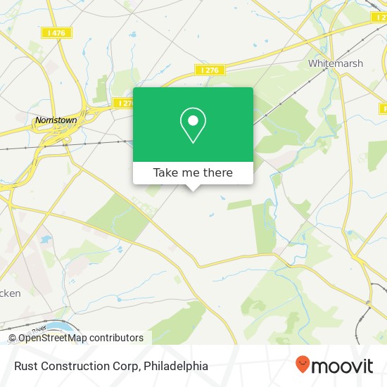 Mapa de Rust Construction Corp