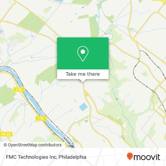 FMC Technologies Inc map