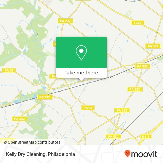 Kelly Dry Cleaning map