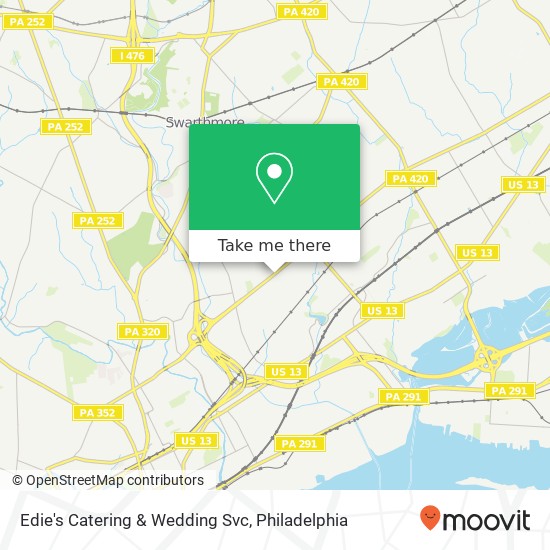 Edie's Catering & Wedding Svc map