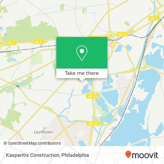 Kasperitis Construction map