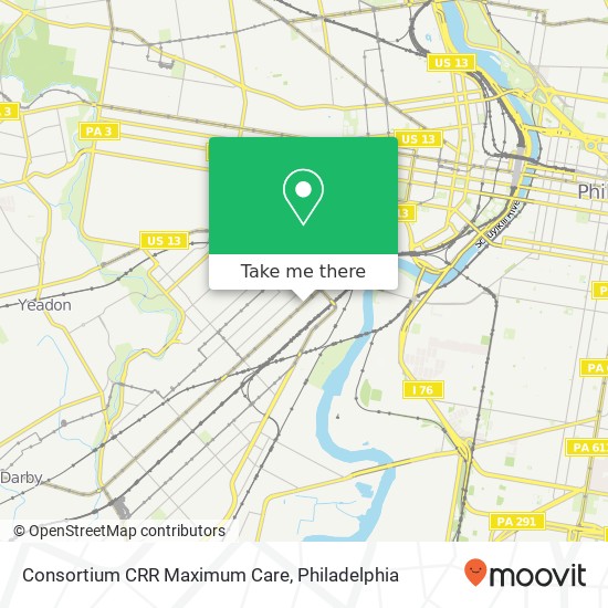 Consortium CRR Maximum Care map