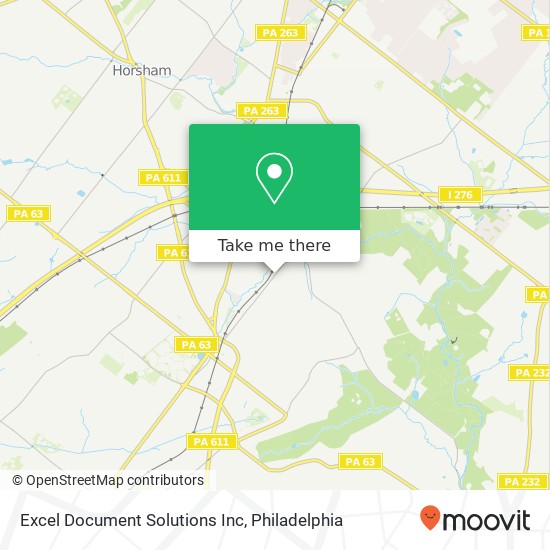 Excel Document Solutions Inc map