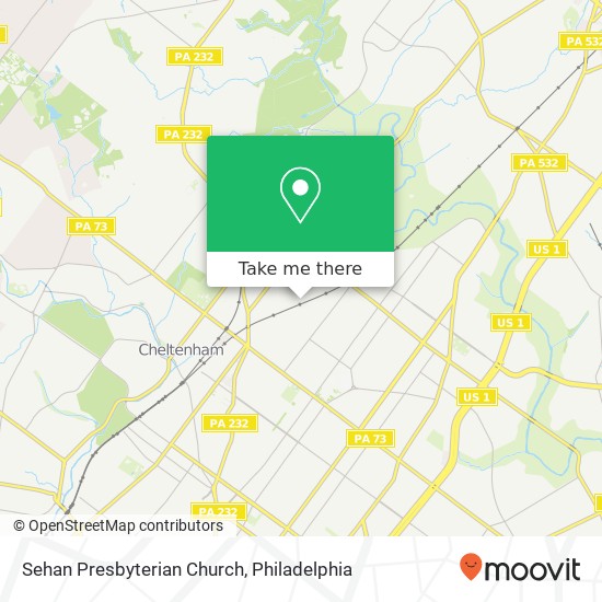 Sehan Presbyterian Church map