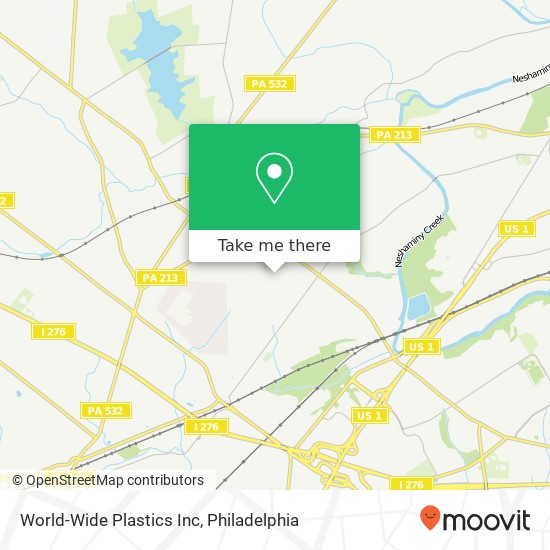 World-Wide Plastics Inc map