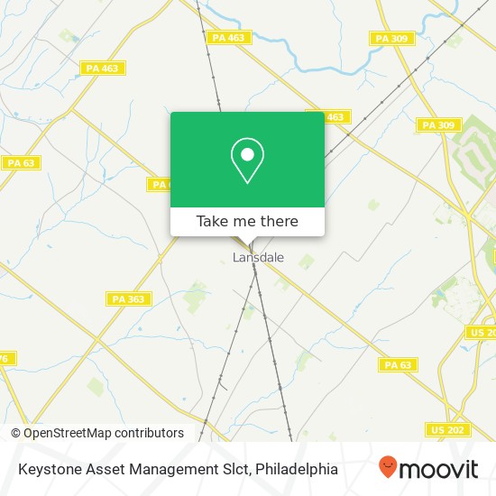 Mapa de Keystone Asset Management Slct