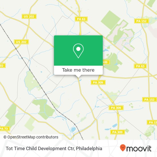 Tot Time Child Development Ctr map