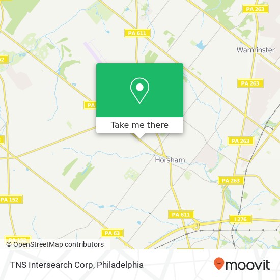 Mapa de TNS Intersearch Corp