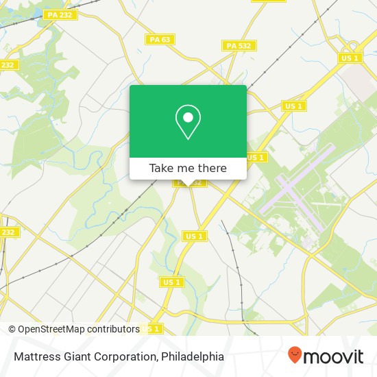 Mapa de Mattress Giant Corporation