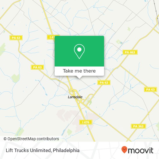 Lift Trucks Unlimited map