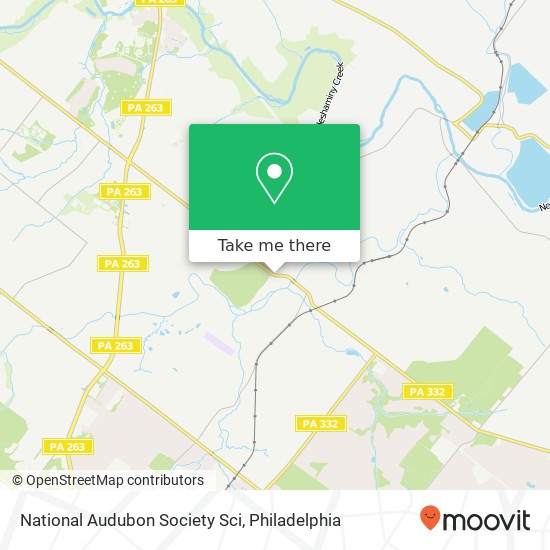 National Audubon Society Sci map