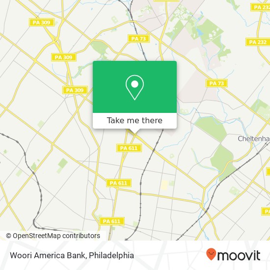 Mapa de Woori America Bank