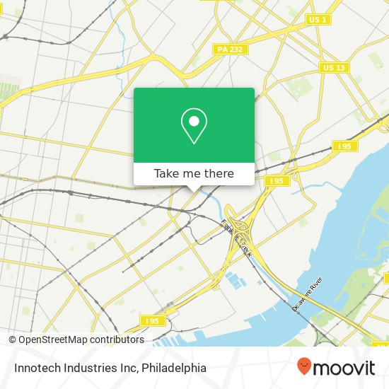 Innotech Industries Inc map
