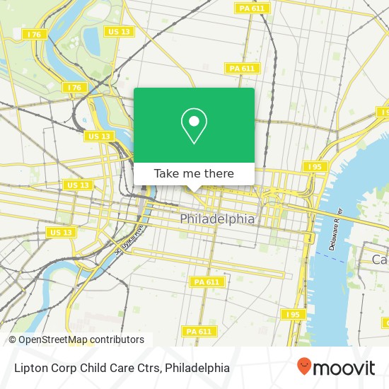 Mapa de Lipton Corp Child Care Ctrs