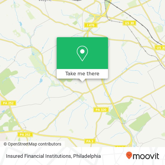 Insured Financial Institutions map