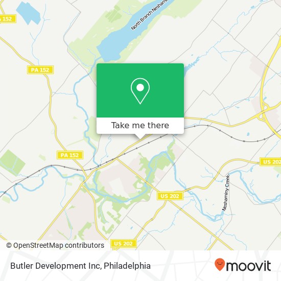 Mapa de Butler Development Inc