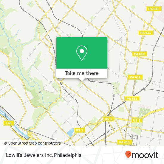 Mapa de Lowill's Jewelers Inc