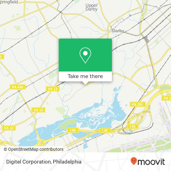 Digitel Corporation map