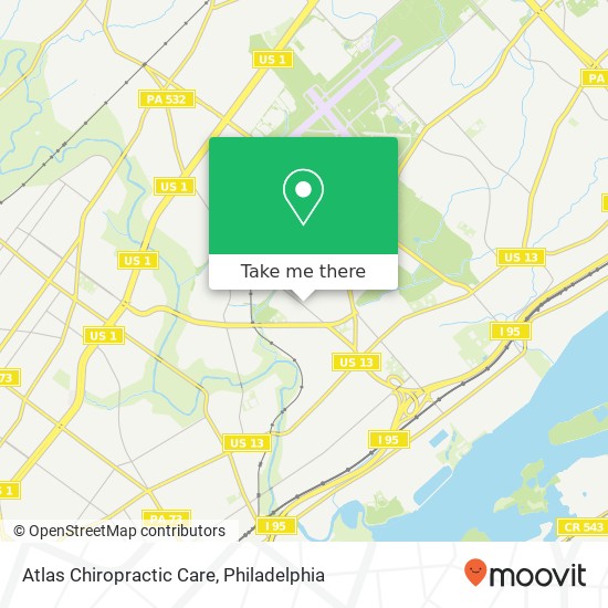 Atlas Chiropractic Care map