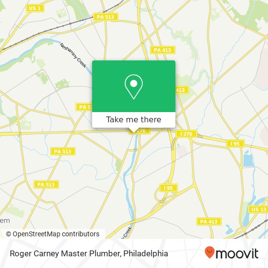 Mapa de Roger Carney Master Plumber