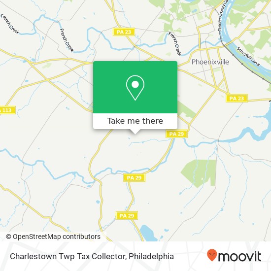 Mapa de Charlestown Twp Tax Collector
