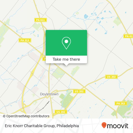 Mapa de Eric Knorr Charitable Group