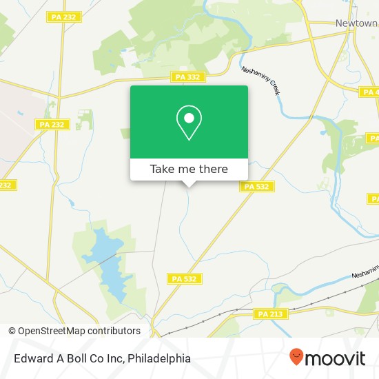 Mapa de Edward A Boll Co Inc