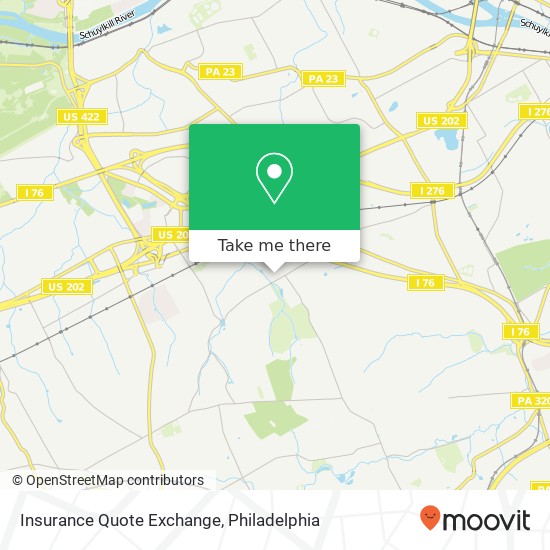 Insurance Quote Exchange map