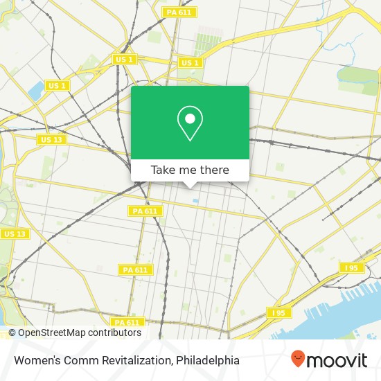 Women's Comm Revitalization map