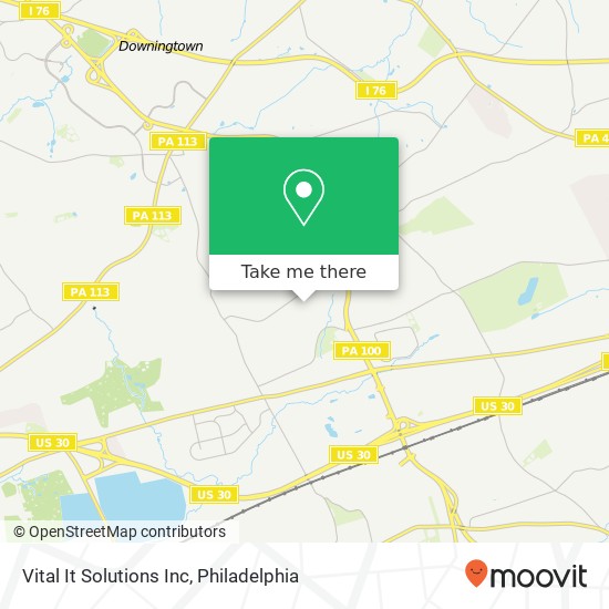 Vital It Solutions Inc map