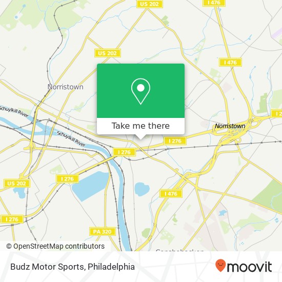 Budz Motor Sports map