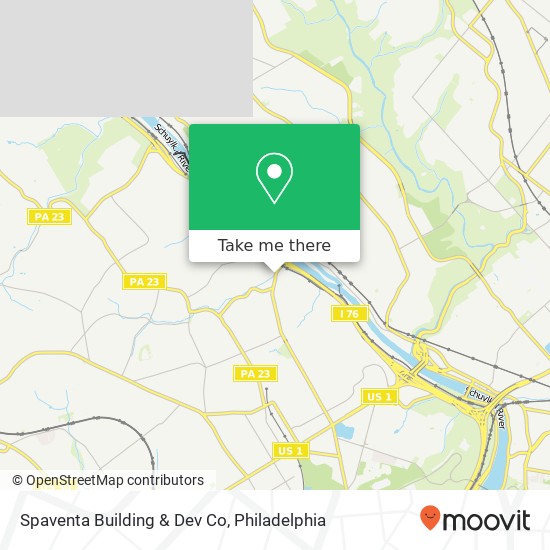 Spaventa Building & Dev Co map