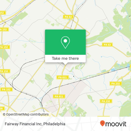 Fairway Financial Inc map