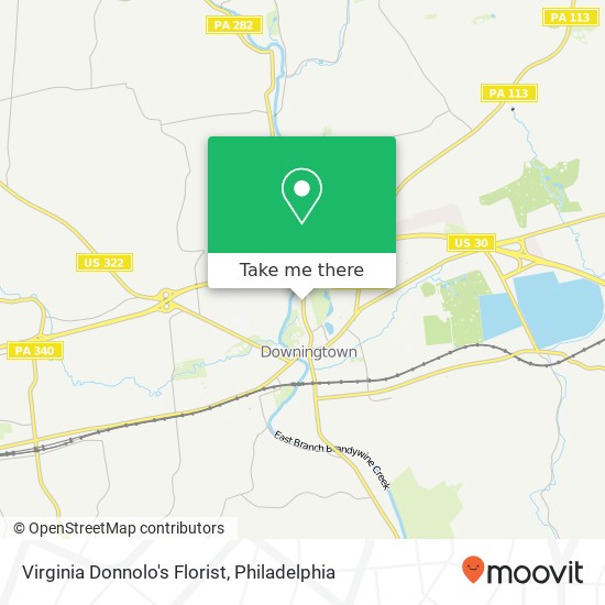 Mapa de Virginia Donnolo's Florist