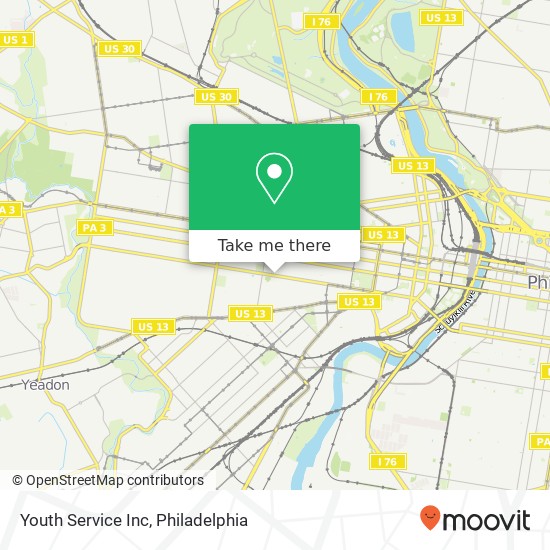 Mapa de Youth Service Inc