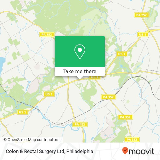 Mapa de Colon & Rectal Surgery Ltd