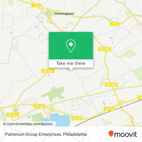 Patterson Group Enterprises map