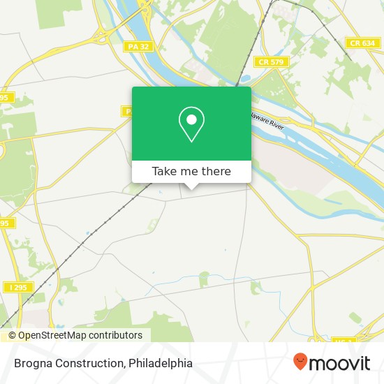 Brogna Construction map