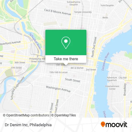 Dr Denim Inc map