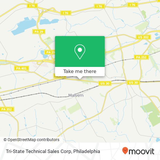 Tri-State Technical Sales Corp map