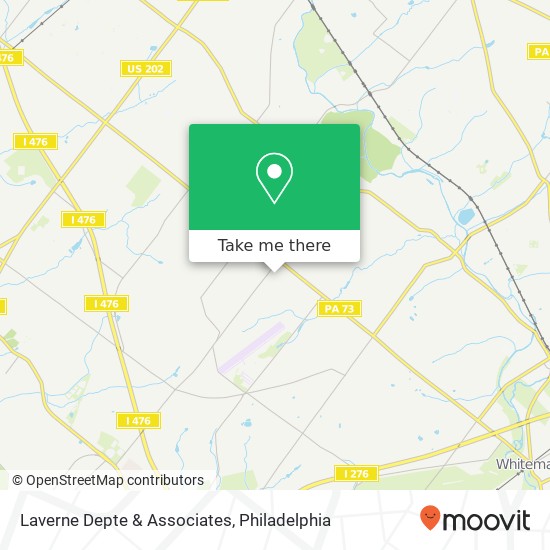 Laverne Depte & Associates map