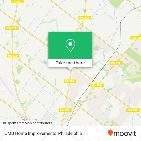 JMB Home Improvements map