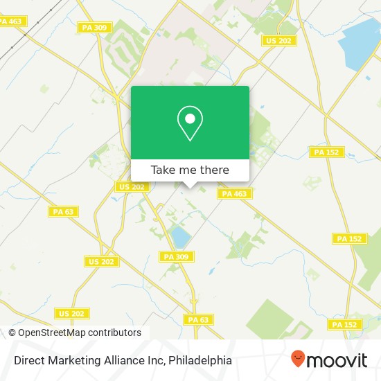 Mapa de Direct Marketing Alliance Inc