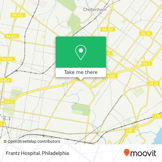Mapa de Frantz Hospital