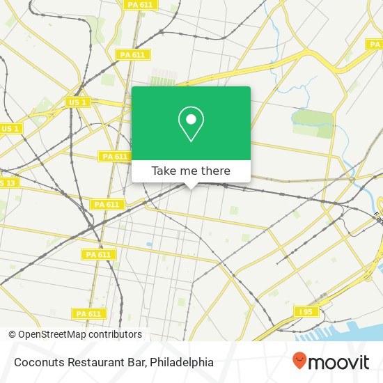 Coconuts Restaurant Bar map